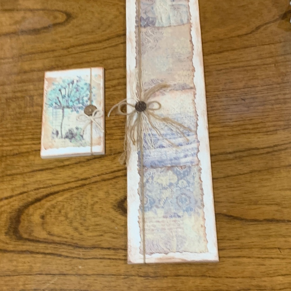 Rustic Decorative Wall Art Set